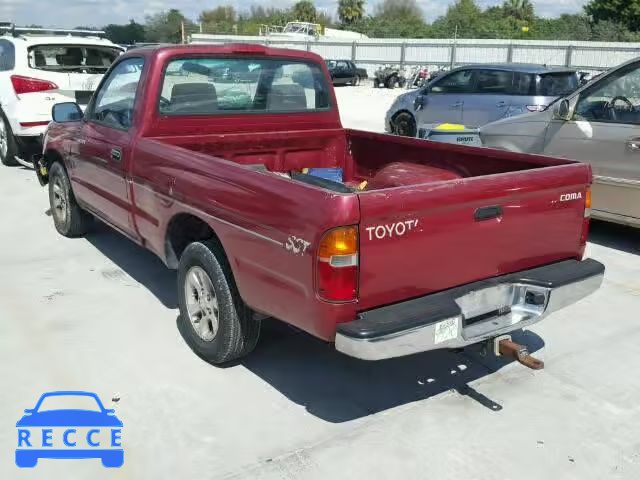 1999 TOYOTA TACOMA 4TANL42N0XZ555075 зображення 2