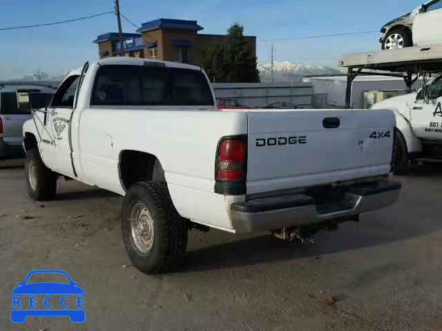 1999 DODGE RAM 2500 3B7KF26Z8XM590237 зображення 2