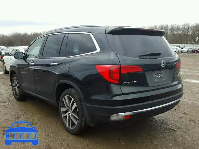 2016 HONDA PILOT TOUR 5FNYF6H99GB017883 image 2