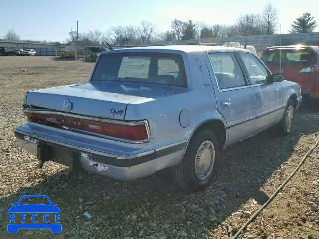 1991 DODGE DYNASTY 1B3XC46R3MD288552 image 3