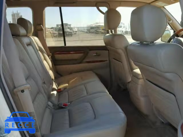 2000 LEXUS LX 470 JT6HT00W9Y0108487 image 5