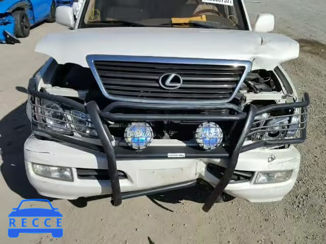 2000 LEXUS LX 470 JT6HT00W9Y0108487 image 8