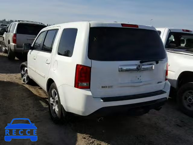 2014 HONDA PILOT EXL 5FNYF4H59EB046427 image 2