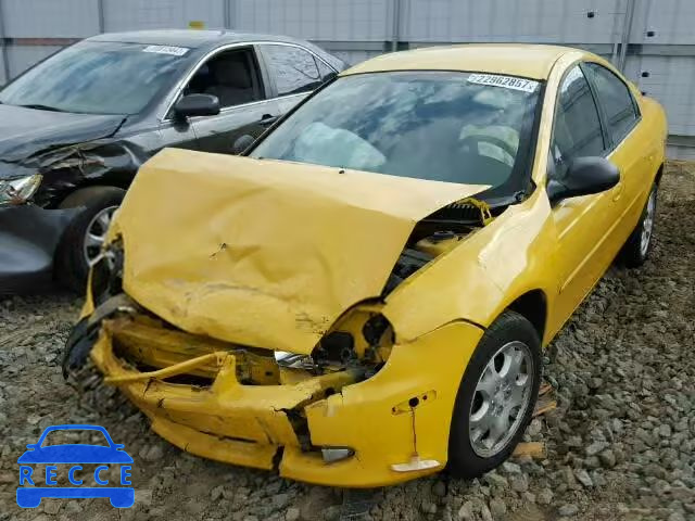 2002 DODGE NEON ES 1B3ES56C82D613348 зображення 1