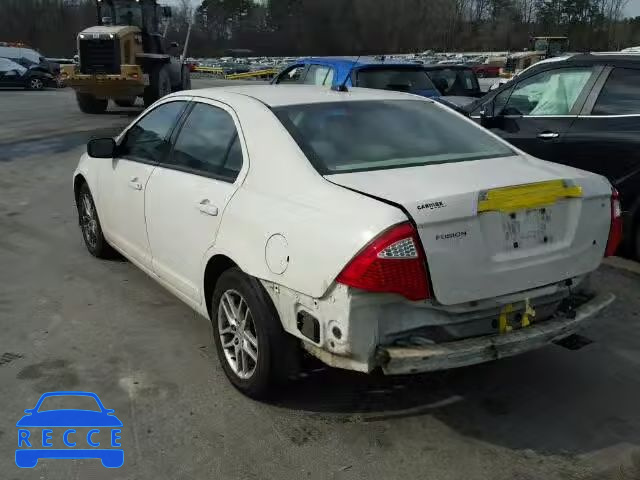 2010 FORD FUSION S 3FAHP0GAXAR205569 image 2