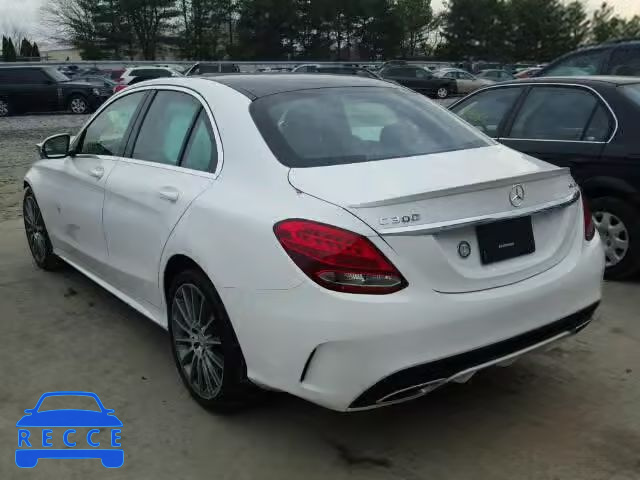 2017 MERCEDES-BENZ C 300 4MAT 55SWF4KB5HU195605 image 2