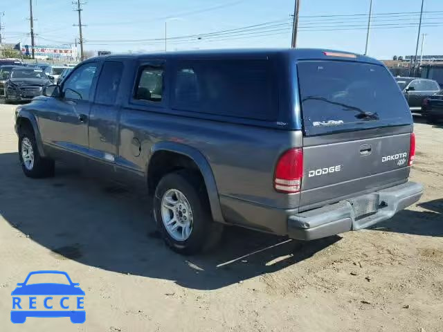 2004 DODGE DAKOTA SXT 1D7GL12KX4S748572 Bild 2