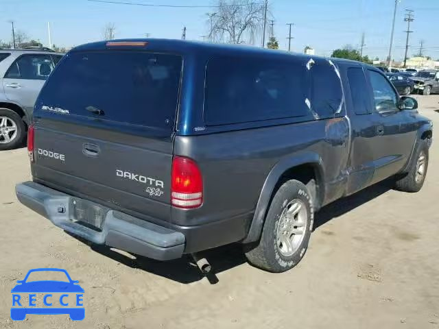 2004 DODGE DAKOTA SXT 1D7GL12KX4S748572 Bild 3