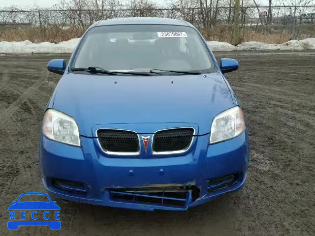 2008 PONTIAC WAVE KL2TD55648B279192 зображення 9