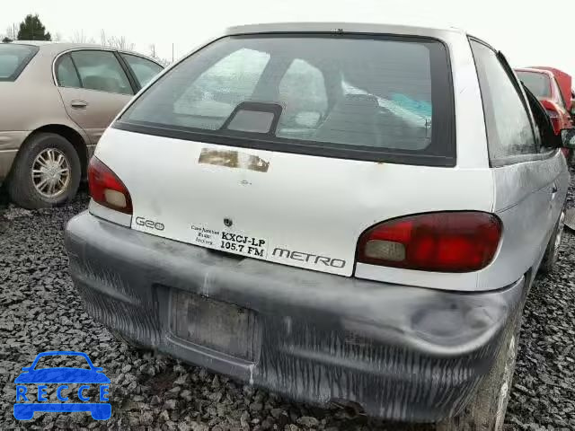 2000 CHEVROLET METRO 2C1MR2265Y6709012 зображення 9