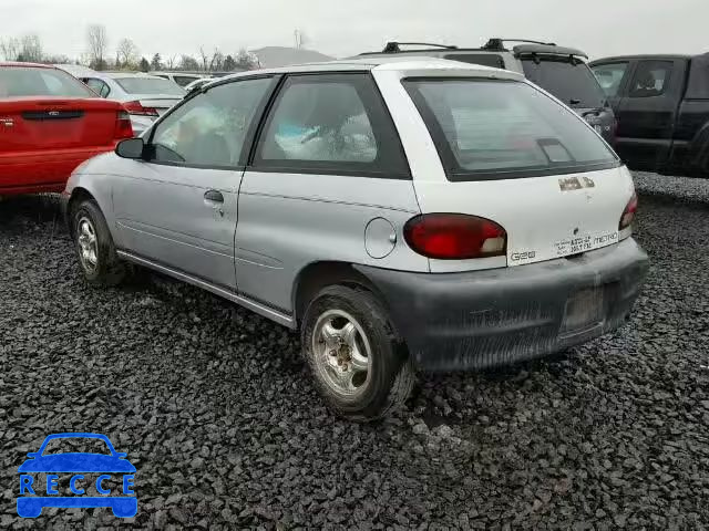 2000 CHEVROLET METRO 2C1MR2265Y6709012 image 2