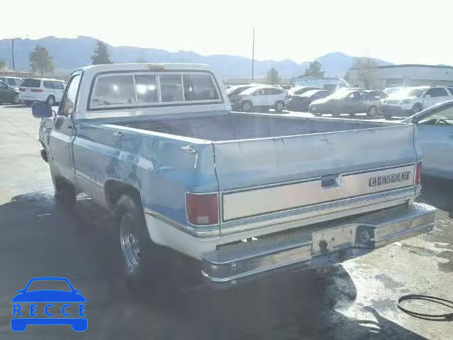 1983 CHEVROLET C20 1GCGC24W8DJ167593 image 2