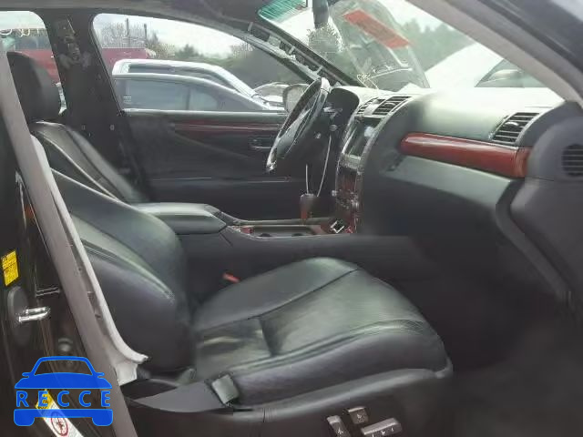 2007 LEXUS LS 460L JTHGL46F375015385 зображення 4