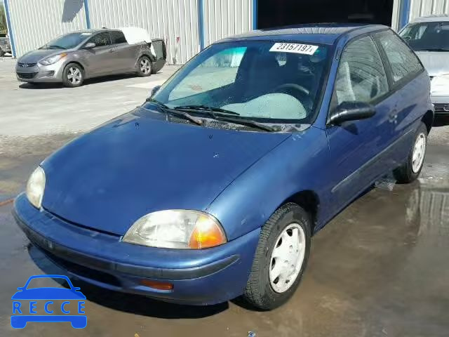 1996 GEO METRO/LSI 2C1MR2263T6713035 Bild 1