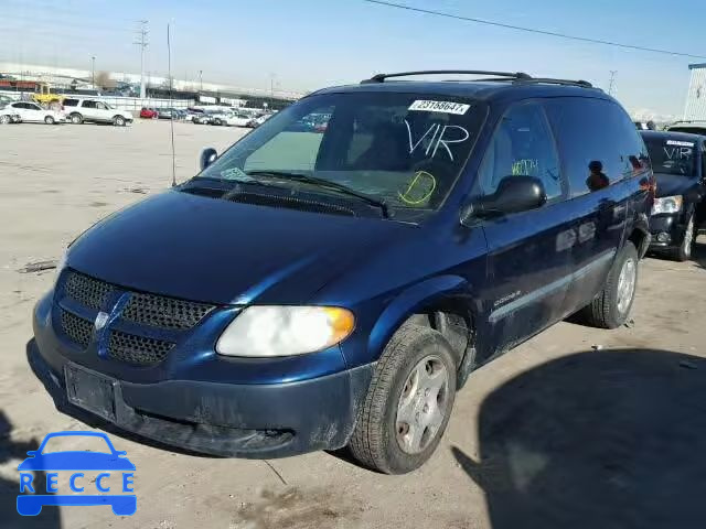 2001 DODGE CARAVAN SE 1B4GP25R01B165983 image 1