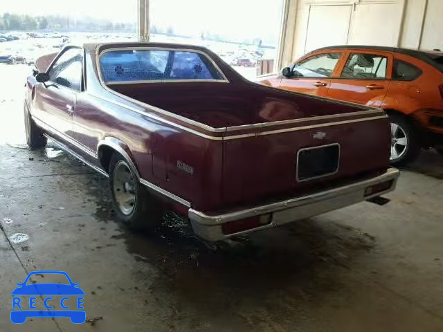 1984 CHEVROLET EL CAMINO 1GCCW80H7ER146480 image 2