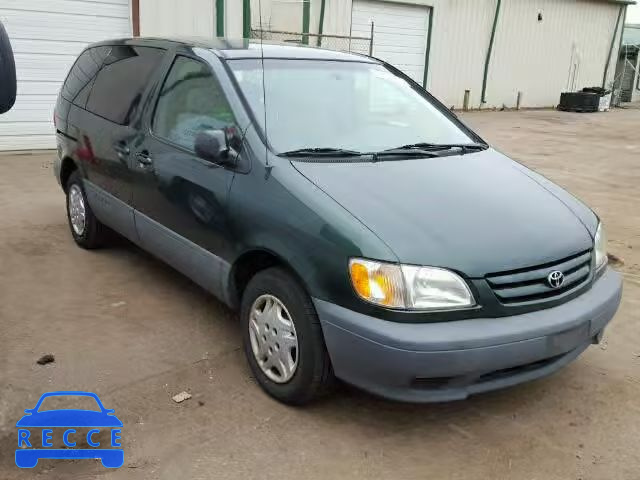 2001 TOYOTA SIENNA CE 4T3ZF19C81U410647 image 0