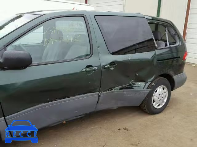 2001 TOYOTA SIENNA CE 4T3ZF19C81U410647 image 9