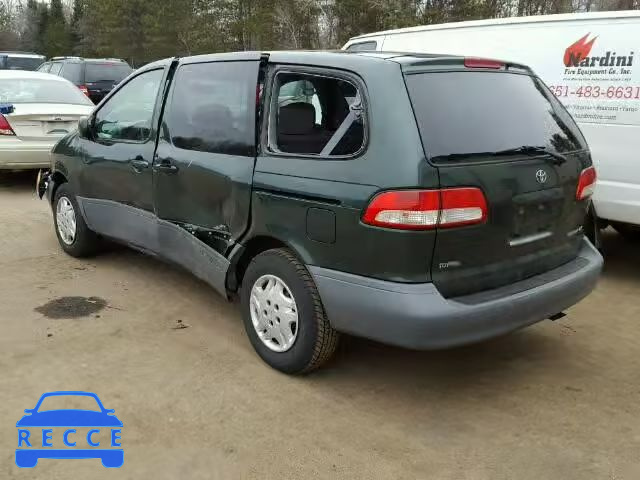 2001 TOYOTA SIENNA CE 4T3ZF19C81U410647 image 2