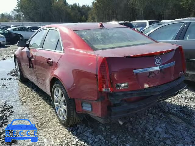 2009 CADILLAC C/T CTS HI 1G6DV57V490143213 image 2