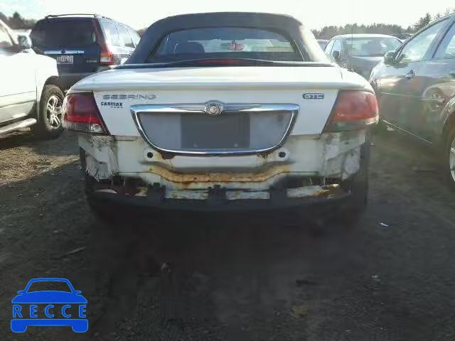 2005 CHRYSLER SEBRING GT 1C3EL75R25N595641 image 8