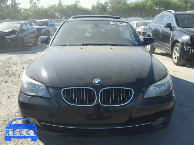 2009 BMW 528I WBANU53569C123552 зображення 8