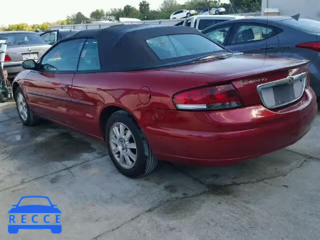 2005 CHRYSLER SEBRING GT 1C3EL75R05N701102 Bild 2