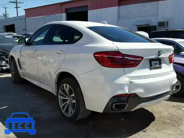 2016 BMW X6 XDRIVE3 5UXKU2C54G0N80748 image 2