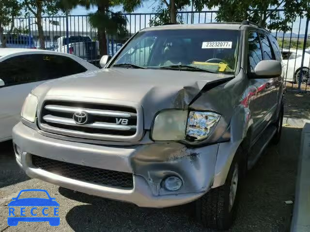 2002 TOYOTA SEQUOIA LI 5TDZT38A12S098663 зображення 1