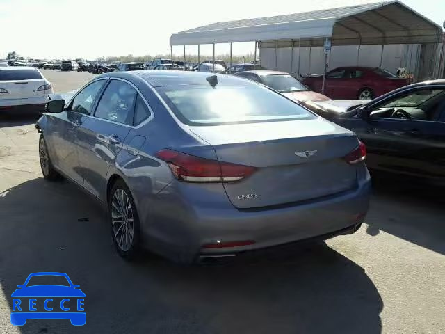 2016 HYUNDAI GENESIS KMHGN4JE0GU121451 image 2