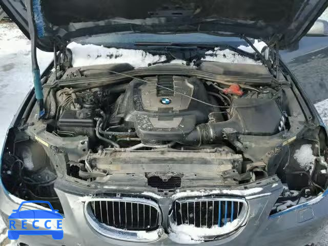 2007 BMW 550I WBANB53507CP06296 image 6