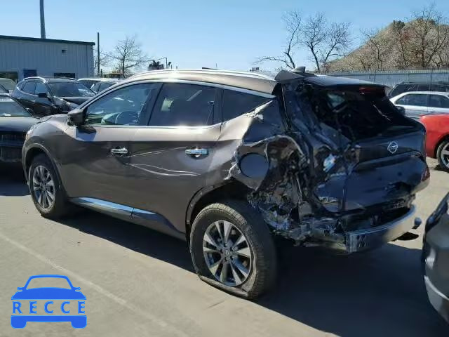 2017 NISSAN MURANO S 5N1AZ2MHXHN127998 зображення 2