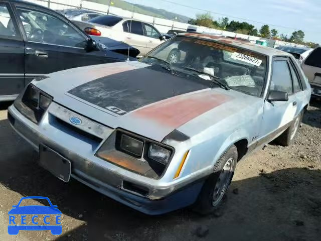 1985 FORD MUSTANG LX 1FABP28M9FF144049 image 1