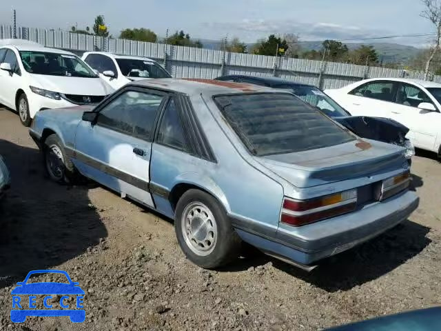 1985 FORD MUSTANG LX 1FABP28M9FF144049 image 2