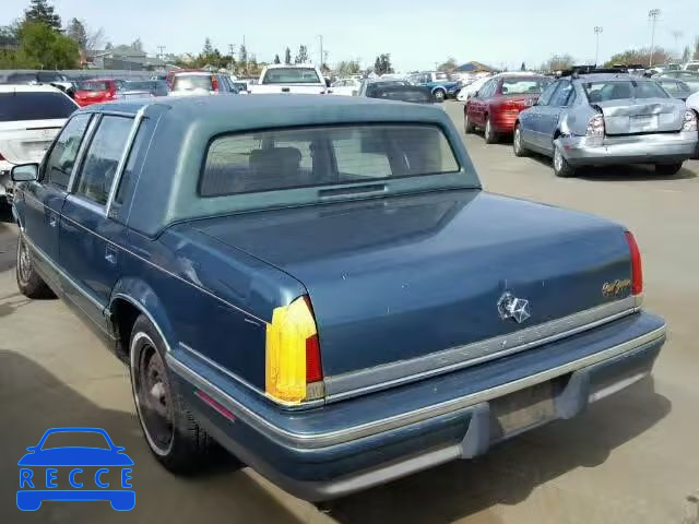 1992 CHRYSLER NEW YORKER 1C3XV66L8ND726844 зображення 2