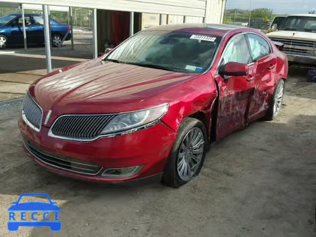 2014 LINCOLN MKS 1LNHL9DK8EG604142 image 1