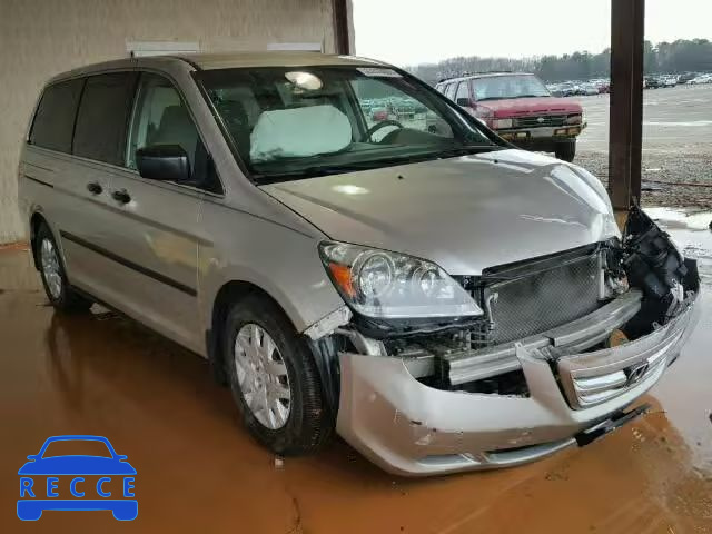 2007 HONDA ODYSSEY LX 5FNRL38207B101735 image 0