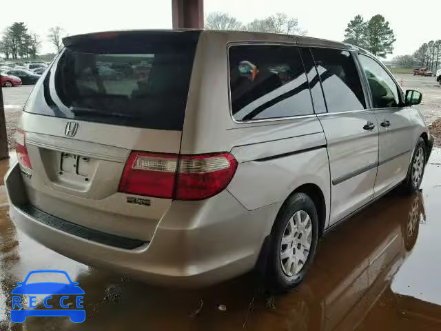 2007 HONDA ODYSSEY LX 5FNRL38207B101735 image 3