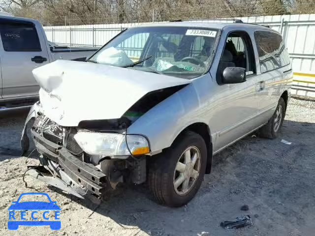 2002 NISSAN QUEST GXE 4N2ZN15T32D811933 image 1