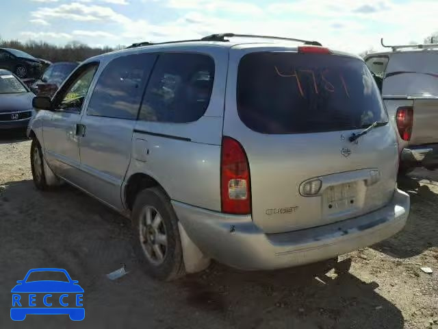 2002 NISSAN QUEST GXE 4N2ZN15T32D811933 image 2