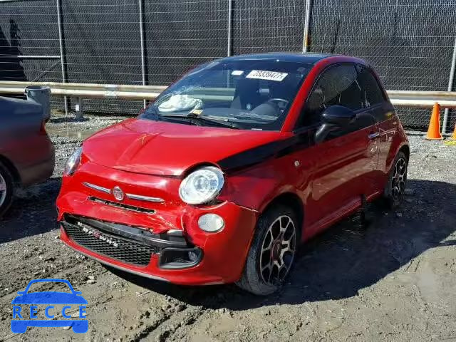 2012 FIAT 500 SPORT 3C3CFFBR4CT500362 image 1