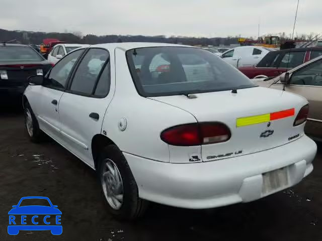 1997 CHEVROLET CAVALIER L 1G1JF5242V7246734 image 2