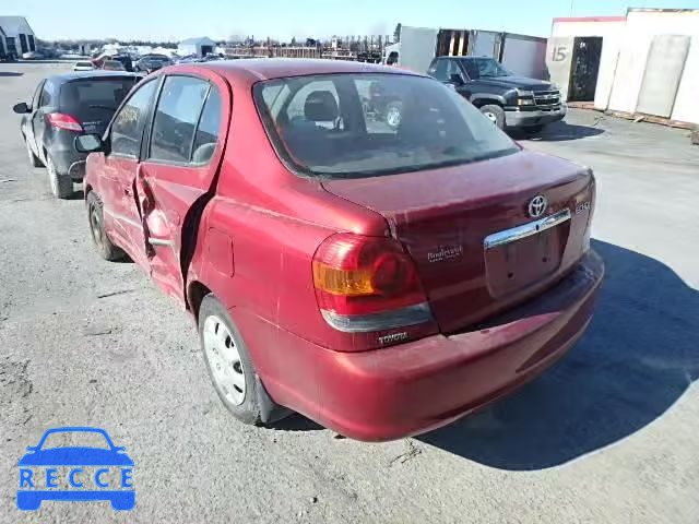 2005 TOYOTA ECHO JTDBT123250349276 image 3