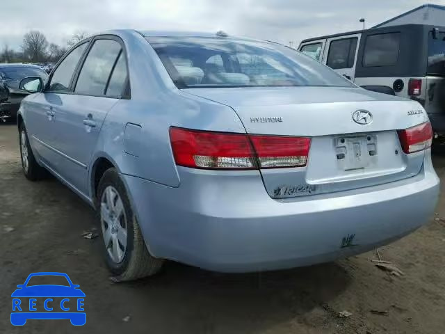 2008 HYUNDAI SONATA 5NPET46C68H334974 image 2