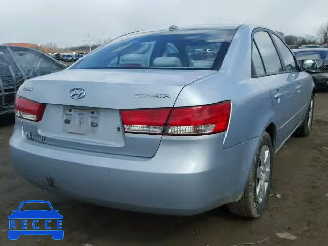 2008 HYUNDAI SONATA 5NPET46C68H334974 image 3