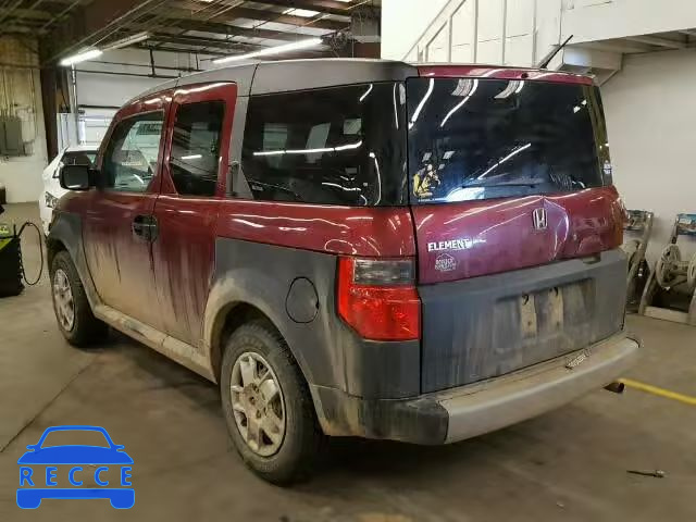 2008 HONDA ELEMENT LX 5J6YH28388L013041 image 2