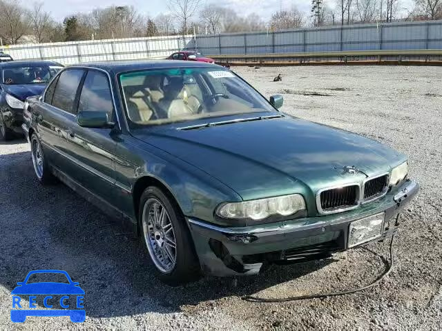 1998 BMW 740IL WBAGJ8321WDM09369 Bild 0