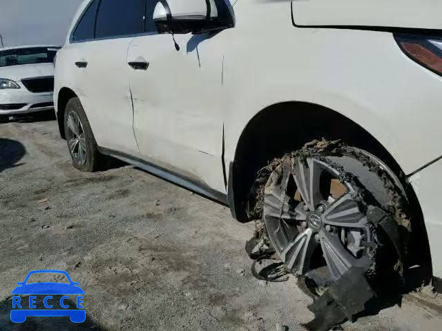 2017 ACURA MDX 5FRYD4H39HB021454 зображення 8