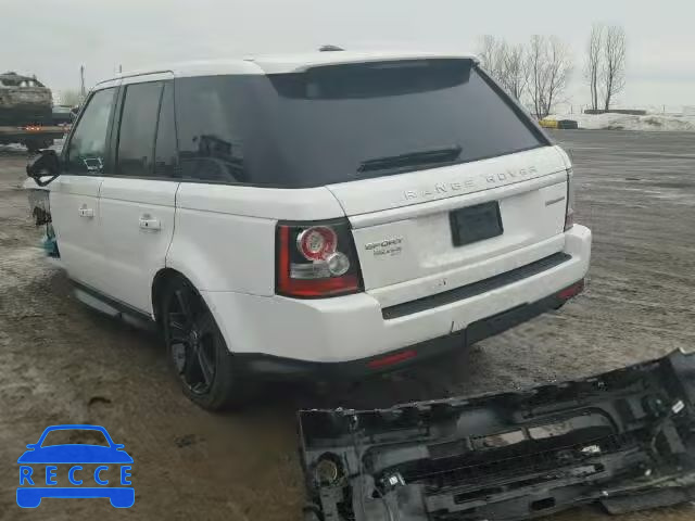 2013 LAND ROVER RANGE ROVE SALSK2D44DA794568 зображення 2