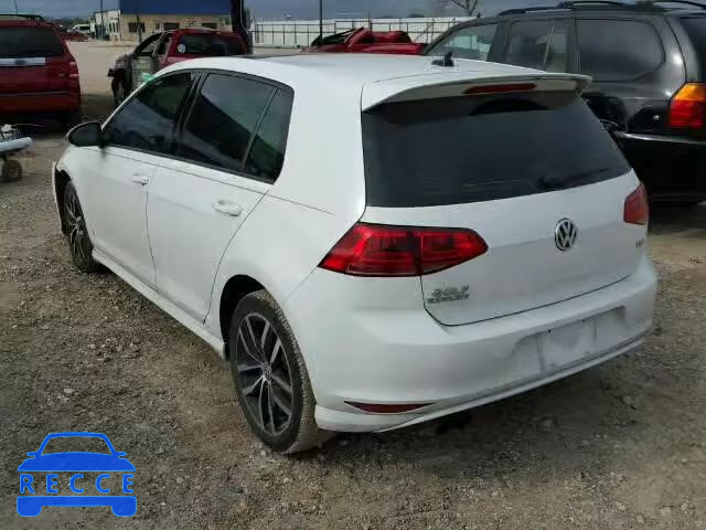 2015 VOLKSWAGEN GOLF 3VW217AU2FM005123 image 2